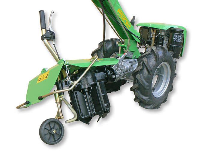 Vertical Axis Rotary Plough double rotation