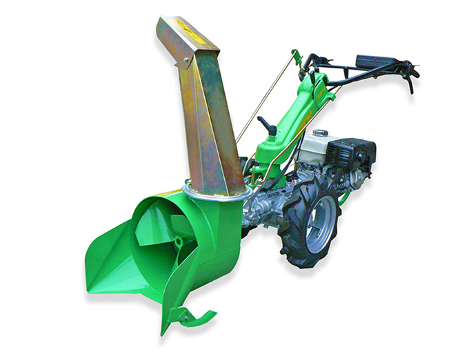 Motocoltivatore-Pony 15-R_con-turbina-neve-a-elica