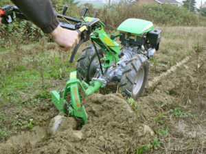 solco motocoltivatore con aratro rotativo a disco | Casorzo Macchine Agricole