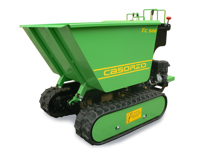 Motocarriola TC 500-cassone-dumper-professionale